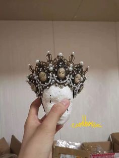 Dollmore 1/6 1/4 1/3 Uncle BJD Headwear Head Crown Hat Deity Statue+Pearl Black | eBay Deity Statue, Head Crown, Crown Hat, Sewing Crafts Tutorials, Head Circumference, Sewing Crafts, Crown, Statue, Dolls