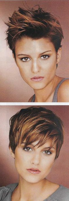 . Pixie Hair, Sassy Hair, Haircut And Color, Penteado Cabelo Curto, Short Hairstyle, Cut My Hair, Short Hair Styles Pixie, Pixie Hairstyles, Short Hair Cuts For Women