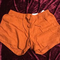 Soft Draw Sting Shorts Large New With Tags Burnt Orange/Brown Womens Athletic Shorts, Orange Shorts, Active Wear Shorts, Old Navy Shorts, Active Shorts, Old Navy Women, Workout Outfit, Navy Shorts, Sweat Shorts