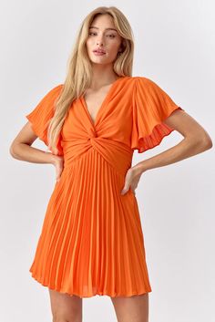 Stacey Pleated Mini Dress | Greylin Collection – Adelyn Rae Senior Dresses, Summer Style Women, Swimsuits Women, Casual Wedding Guest Dresses, Summer Outfits Casual, Rush Dresses, Midi Sundress, Contemporary Dresses, Pleated Mini Dress