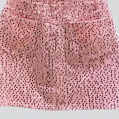 Bring on the nostalgia with our striking Y2K-style Rihnsotne Embellished Pink Denim Skirt ââ‚?now available from the 2023 Summer Collection! This mid-waisted mini skirt is a timelessly chic piece that's sure to take your wardrobe to the next level.Distinctive Features: Y2K-Inspired Style: An unmistakable throwback to a modern-defining era. this skirt oozes effortlessly cool vibes. Rihnsotne Embellishments: Our signature rhinestones add a unique flair. elevating this piece to one-of-a-kind status Trendy Pink Skirt With Pockets, Pink Mini Skirt With Pockets For Spring, High-waisted Pink Cotton Skirt, High Waist Pink Cotton Skirt, Spring Pink Mini Skirt With Pockets, High Waist Pink Mini Skirt With Pockets, Pink Cotton Mini Skirt With Pockets, High Waist Pink Cotton Denim Skirt, Pink Mini-length Bottoms With Pockets