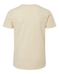 Youth Jersey Short Sleeve T-Shirt - SOFT CREAM - S | Bella + Canvas Youth Jersey T-Shirt in Soft Cream Size Small | Cotton CVC, CV, BCCVC, B, BC Cream Short Sleeve Cotton T-shirt, Cream Organic Cotton Short Sleeve Top, Cream Graphic Tee Short Sleeve, Cream Graphic Tee With Short Sleeves, Basic Cream Cotton T-shirt, Cream Cotton Crew Neck T-shirt, Organic Cotton Crew Neck Top In Cream, Casual Cream Cotton Polo Shirt, Cream Short Sleeve T-shirt With Letter Print