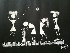 an image of some people dancing in the grass with birds flying above them on a black t - shirt