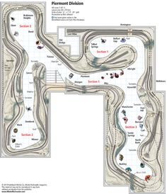 a diagram of a race track with cars on it