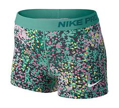 Women's Nike Pro Core 3" Printed Short | Scheels Workout Girls, Basketball Workout, Nike Spandex, Nike Pro Spandex, Volleyball Shorts, Basketball Workouts, Nike Shoes Cheap