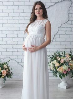 Pregnant Party Dress, Lace Maternity Dress, Dress Decoration, Chiffon Wedding Dress, Maternity Gowns, Lace Material