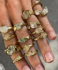 Chunky Jewelry, Stacked Jewelry