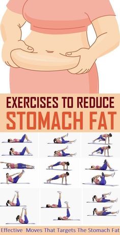 an image of a woman doing exercises to reduce stomach fats on her stomach and belly