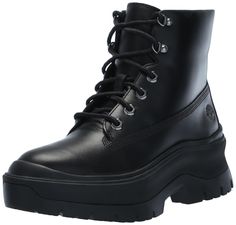 PRICES MAY VARY. Upper Made With Premium Timberland Leather Lace-up style ReBOTL fabric lining OrthoLite Impressions memory foam footbed EVA midsole Timberland Boots Women, Timberlands Women, Leather Lace, Timberland Boots, Up Styles, Leather And Lace, Fashion Boots, Special Features, Black Fashion