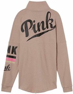 Victoria's Secret Pink Oversized Varsity Quarter Snap Pullover Tunic Length Sweatshirt Lavender Rain/ Tan New with Tag From the Victoria's Secret "PINK" Collection VARSITY QUARTER SNAP PULLOVER LONG SLEEVE OVERSIZED FIT Logo Graphic on back 60% Cotton/ 40% Polyester. Payment must be made within 3 days after Auction end       Thank you Shipping Information US Shipping only : Shipping will be made by USPS First Class or Priority Mail, whichever is aprropriate according to the weight for inside of Pink Outfits Victoria Secret, Pink Collection, Carters Baby Boys, Pink Outfits, Pink Sweatshirt, Tunic Length, Amazon Women, Womens Activewear, Victoria's Secret Pink