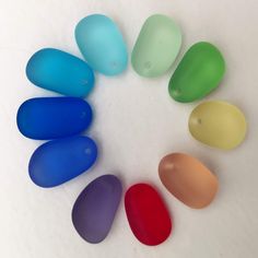 PRICES MAY VARY. This package includes 10 pieces top drilled sea glass pendant. Most of the sea glass are water-drop or oval shape. the top drilled holes are 1mm in diameter. It's perfect material for jewelry making, especially for earrings and necklace making. Each sea glass have different shape, It will be sent to you in random shape. if you want get more kind of sea glass( other size and color, undrilled items, center drilled etc) please click "Lilyhandmade" under the item title Sea Glass Beads, Beachglass Jewelry, Jewelry Making Earrings, Beads Pendant, Sea Glass Crafts, Sea Glass Pendant, Necklace Making, Making Earrings, Beach Glass