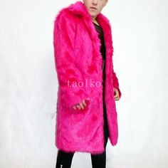 Mens Faux Fox Fur Mid Long Trench Coat Parka Winter Lapel Collar Overcoat Jacket Item description Brand Unbranded Department Men Outer Shell Material Faux Fur Size Type Regular Style Biker Type Jacket Chest Size 36-38 in Collar Style Lapel Collar Country/Region of Manufacture China Handmade No MPN Does not apply Season Winter,fall Year Manufactured 2010-2019 Accents Fur Trim Features Collared Insulation Material Polyester Lining Material Polyester Occasion Casual Pattern Solid Performance/Activi Pink Winter Pea Coat, Pink Long Sleeve Pea Coat For Winter, Pink Long Fur Coat For Fall, Pink Long Pea Coat For Winter, Trendy Long Pink Outerwear, Fur Trench Coat, Overcoat Jacket, Long Trench, Long Trench Coat