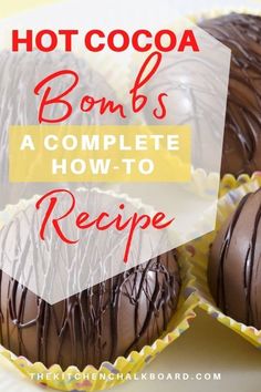 Learn how to make hot cocoa bombs. This complete guide will show you how to make these impressive DIY food gifts.