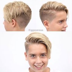 Shaved Hair Art, Boys Undercut, Boys Haircut Styles, Good Hairstyle, Boy Haircuts Short, Haircuts Long, Short Hairstyles For Men, Undercut Pompadour