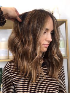 Luxury Hair Salon, Long Short Hair, Balayage Hairstyle, Brunette Balayage, Brown Hair Balayage, Triple Crown, Wedding Parties, Good Hair Day, Hair Inspo Color