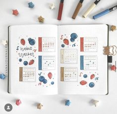 November Habit Tracker, Journaling Tracker, Cute Habit Tracker, Bujo Trackers, 2025 Bujo, Bullet Journal Habit Tracker, 2024 Bujo, Journal Habit Tracker, Boulet Journal