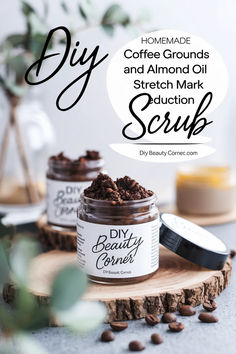 51 Best DIY Homemade Skincare Recipes with Coffee Grounds Recipes With Coffee, Scrub Business, Skincare Homemade, Coffee Scrub Recipe, Coffee Scrub Diy, Homemade Skincare, Skincare Recipes, Homemade Scrub, Natural Skincare Products