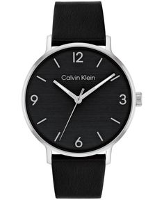 in stock Classic Matte Black Watch For Formal Occasions, Classic Matte Black Watch With Analog Display, Classic Black Watch With Leather Strap, Classic Matte Black Watch For Business, Black Leather Watch For Work, Classic Black Watches For Work, Black Leather Watches For Work, Classic Matte Black Business Watch, Timeless Black Watch Accessories For Work