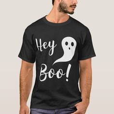 Cute Halloween Hey Boo T-Shirt #halloweendecorations #halloweennails #halloweencostumeideas #halloweendecor #halloweenpartyideas #halloweendecorationsindoor Hey Boo, Cute Halloween, Halloween Nails, Halloween Party, Halloween Decorations, Halloween Costumes, Created By, Halloween