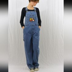 Vintage Winnie The Pooh Overalls Size Xl Cartoon Vintage Winnie The Pooh Overalls, Size Small, Cartoon Clothing, Tiger, Painter Pants Overalls, 90's Clothing, Grunge, Clothes -Tag Size Xl Cotton Measurements Taken Flat ( -Waist Is 18" -Inseam Length Is 29" Great Vintage Condition, Super Cute! Painters Pants, Jean Overalls, Vintage Winnie The Pooh, Cartoon Outfits, Winnie The Pooh, Overalls, Wide Leg, Super Cute, Women Jeans