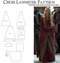 Pretty Costume Tutorial, Game Of, Cosplay Tutorial, Period Outfit, Cosplay Diy