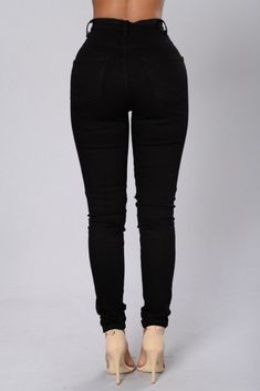 Rip Me Knee Out Jeans from Primadons and Donnas are the perfect addition to any wardrobe. These mid-waist jeans feature a unique knee rip out design that adds a touch of edge to any outfit. Crafted from a durable cotton blend, these jeans are designed to last. The classic five-pocket styling and zip fly closure make them easy to wear and style. Available in a range of colors, these jeans are sure to become a staple in your wardrobe. Whether you're looking for a casual weekend look or something t Ripped Knee Jeans, Mid Waist Jeans, Waist Trainer Corset, Stylish Jeans, Jeans Fashion, How To Stretch Boots, Waist Jeans, 1 Pound, Jeans Black