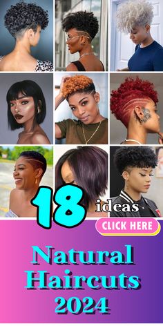 2024's Top Natural Haircuts for Women - Bold Styles & Vibrant Colors Undercut Natural Hair, Natural Haircuts, Shaved Design, Natural Hair Movement, Natural Hair Cuts, Playful Colors, Curls Hairstyles, Short Sassy Hair, Braids Hairstyles Pictures