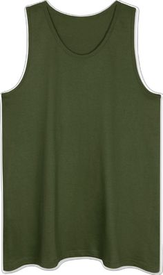 Cotton Sports Tops For Summer, Green Cotton Tank Top For Sports, Summer Khaki Crew Neck Tops, Green Sporty Summer Tops, Green Sporty Tops For Summer, Green Cotton Summer Tank Top, Green Summer Cotton Tank Top, Green Cotton Sporty Tank Top, Summer Cotton Crew Neck Tank Top