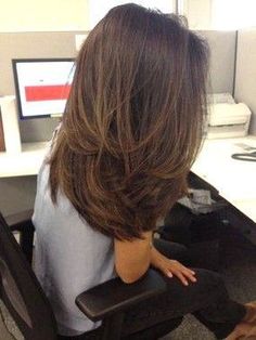 Haircuts For Medium Hair, Haircuts Straight Hair, Long Layered Hair, Haircuts For Long Hair, Medium Hair Cuts, Shoulder Length Hair, Long Hair Cuts, Medium Length Hair Cuts, Brunette Hair