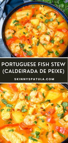 portuguese fish stew called caleira de pixe is an easy and delicious recipe