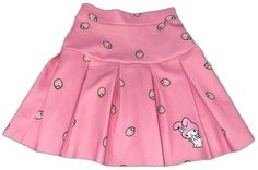 Cute Pleated Mini Skirt, Spring Kawaii Fitted Mini Skirt, Kawaii Fitted Summer Skirt, Summer Kawaii Fitted Skirt, Kawaii Pink Mini Skirt, Spring Kawaii Tiered Skirt, Kawaii Summer Skirt Bottoms, Cute Summer Pleated Skirt, Cute Pleated Skirt For Summer