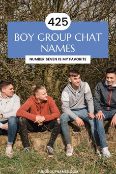 425 Boy Group Chat Names For Your Squad To Try! Score Hero, Thunder Buddy, Bell Curve, Pogo Stick, Creative Names, Funny Boy