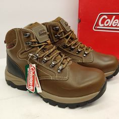 Coleman Travis Hiker High Top Shoes Mens Sz 9 M Brown Waterproof 3M Thinsulate Outdoor Activities   Thanks for taking a look and possibly supporting my small business and my family.  Hope your day is going great! Slip-resistant Moc Toe Hiking Boots For Walking, Fade-resistant Moc Toe Work Boots For Outdoor Work, Slip-resistant Waterproof Hiking Boots, Slip-resistant Waterproof Hiking Boots With Round Toe, Casual Slip-resistant Work Boots For Hiking, Rugged Work Boots Fade-resistant, Durable Brown Work Boots, Brown Fade-resistant Work Boots For Walking, Brown Waterproof Round Toe Boots For Camping