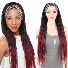 Braided Headband Styles You Need to Try This Season Cornrow Twist, Faux Locs Wig, Afro Puff Ponytail, Headband Braid, Silk Turban, Ombre Burgundy, Dreadlock Wig, Crochet Box Braids, Crochet Box