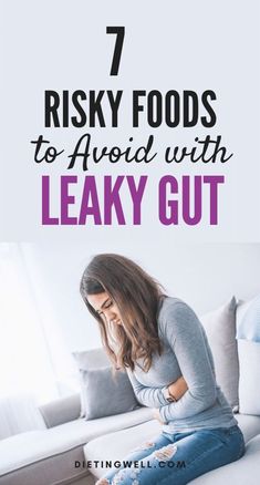 Below are seven foods that you should avoid when you have leaky gut. Cutting out these foods from your diet and allowing your body to heal from the systemic damage caused by inflammation will help you to feel healthier overall. | Leaky Gut Diet | Leaky Gut Symptoms | Foods for Gut Health | Improve Gut Health | #healinggutdiet #leakygut Intestinal Inflammation, Acid Reflex, Healing Gut, Leaky Gut Symptoms, Foods For Gut Health, Celiac Diet, Gut Diet