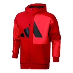 adidas O2 HTT Jackets Red Outdoor Sportswear Activewear, Sporty Red Activewear For Outdoor Activities, Red Sporty Activewear For Outdoor, Red Athleisure Activewear For Outdoor, Red Functional Winter Activewear, Adidas Sportswear For Training, Casual Adidas Logo Outerwear For Training, Casual Adidas Training Outerwear, Casual Adidas Outerwear For Training