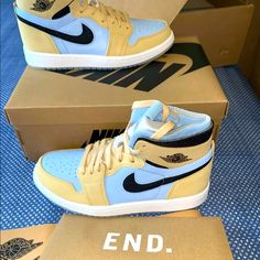 Jordan 1 Zoom Air Cmft Psychic Blue Sesame Size 7.5women/ 6men Ct0979-400 Air Jordan 1 Shoes, Jordan 1 Shoes, Nike Air Jordan 1, Shoes Brand, Air Jordan 1, Nike Air Jordan, Psychic, Jordan 1, Shoe Brands