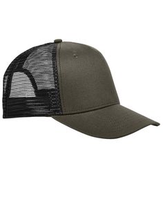 Surfer Trucker Cap - OLIVE/ BLACK - OS | Big Accessories Surfer Trucker Cap in Olive/Black | Cotton Wholesale Hats, Black Cap, Trucker Cap, Black Cotton, Hats For Women, Cotton Twill, Everyday Fashion, Navy And White, Trucker Hat