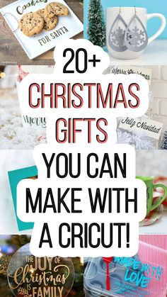 christmas gifts you can make with a cricut