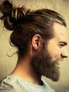 Long Haircuts For Men, Man With Long Hair, Comb Over Haircut, Messy Haircut, Guy Haircuts Long, Pompadour Hairstyle, Long Haircuts, Bun Hairstyle