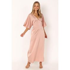 Dolman Sleeve Maxi Dress, Eliza Dress, Resort Dresses, Essential Dress, Satin Maxi Dress