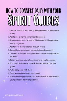 11 ideas for how to connect with your Spirit Guides on a more constant basis. #spiritguides Connect To Spirit Guide, How To Speak To Your Spirit Guides, How To Channel Spirit Guides, Connect With Spirit Guide, How To Communicate With Spirit Guides, Connecting With Spirit Guides, Spirit Guide