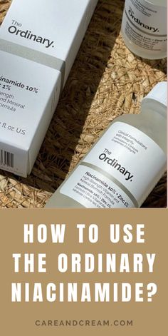 Learn how to effectively use The Ordinary Niacinamide 10% + Zinc 1% serum and explore its incredible benefits. Discover the secrets to incorporating this powerful niacinamide serum into your daily skincare routine. Plus: oil control serum, the ordinary skincare aesthetic, blemish remover, blemish treatment, minimize pores products, skin care solutions, perfect skin care routine, skin care aesthetic, that girl, it girl, glow up, glass skin.