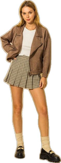 Fall Plaid Lined Skort, Trendy Plaid Skort For Fall, Casual Plaid Mini Skirt For Winter, Trendy Mini Pleated Skirt For Winter, Trendy Pleated Mini Skirt For Winter, Fall Plaid Mini Tennis Skirt, Trendy Mini Length Pleated Skirt For Winter, Pleated Short Tennis Skirt For Fall, Fall Pleated Short Length Skort