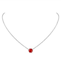 PRICES MAY VARY. 🎉 BIRTHSTONE NECKLACE 🎉 -- Sparkling 925 sterling silver pendant necklace set with 6mm AAA+ cubic zirconia. Chain length: 16 inches + 2 inches extender. Net weight: 2.6g 🎉 RUBY NECKLACE 🎉 -- A dainty stone and delicate cable chain combine to create the special Pendant Necklace, your new favorite wear-anywhere accessory. This pendant necklace can be paired with any look, providing that extra touch of timeless style. 🎉 AAA+ CUBIC ZIRCONIA 🎉 -- With the most accurate size and Sterling Silver Birthstone Necklaces For Parties, Sterling Silver Jewelry With Prong Setting For Birthday, Classic White Gold Birthstone Necklace As Gift, Party Jewelry With Birthstone, Silver Solitaire Necklace Gift, Red Sterling Silver Jewelry For Birthday, Silver Birthstone Clavicle Necklace For Gifts, Birthstone Solitaire Pendant Necklace As Gift, Classic Sterling Silver Birthstone Necklace For Gifting