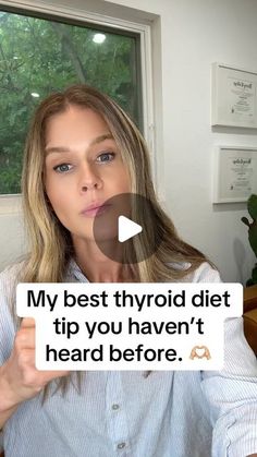 Thyroid Nation - McCall McPherson PA-C, Chief Hope Giver on Instagram: "One of my favorite little known diet tips for those with thyroid problems… let me know what you think and any questions you may have that you want me to discuss next! #thyroid #thyroidproblems #hashimotos #hypothyroidism" Thyroid Cleanse, Best Exercise For Hypothyroid, Low Thyroid Diet, Hashimotos Disease Recipes, Hyperthyroid Vs Hypothyroid, Thyroid Diet Plan, Natural Thyroid Support, Reversing Hypothyroid