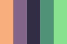 the color palette is very colorful and has many different shades