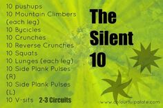 the silent 10 - minute workout plan for beginners to learn how to use it