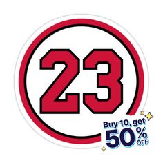 Decorate laptops, Hydro Flasks, cars and more with removable kiss-cut, vinyl decal stickers. Glossy, matte, and transparent options in various sizes. Super durable and water-resistant. Michael Jordan #23 Jersey Number Sticker + Merch! Check out my page for your favorite ballplayers! Also, feel free to send me a message if you have any requests. Jordan 23 Jersey, Michael Jordan 23, Jordan 23, Number Stickers, Sports Basketball, Michael Jordan, Send Me A Message, Send Me, Decorate Laptops