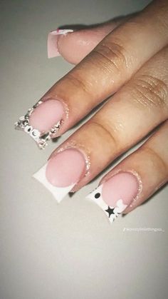 Short French Nails Ideas, Acrylic Nails Nude, Kitty Nails, Pink Ombre Nails, Nails Nude, Girl Nails, Glamour Nails, Nails Now